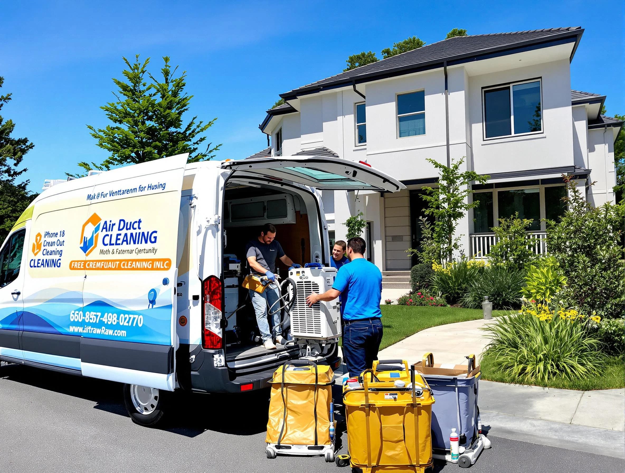 Middleborough Air Duct Cleaning technician performing professional air duct cleaning in Middleborough