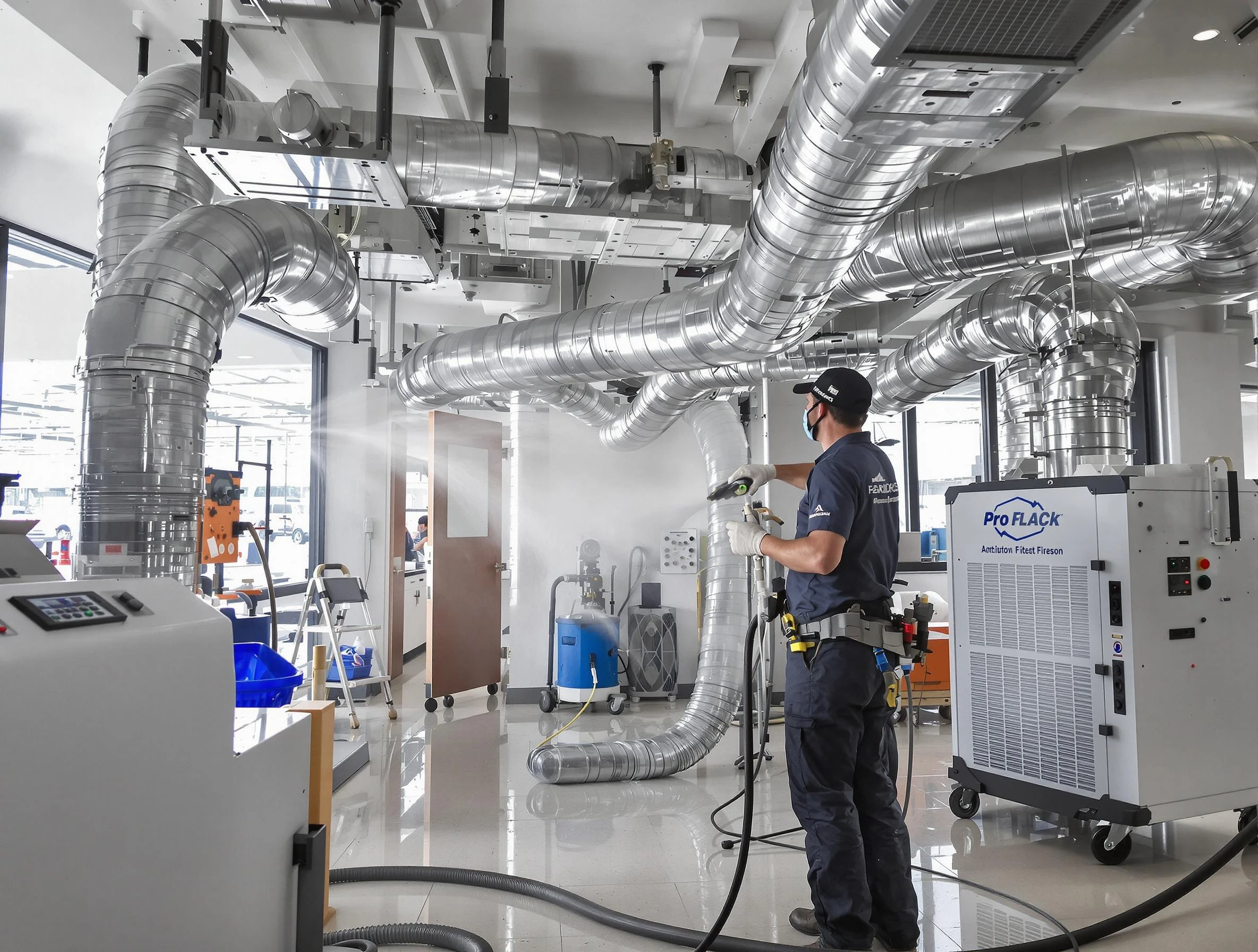 Negative Pressure Air Duct Cleaning in Middleborough